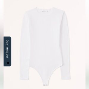 Abercrombie Long Sleeve Bodysuit